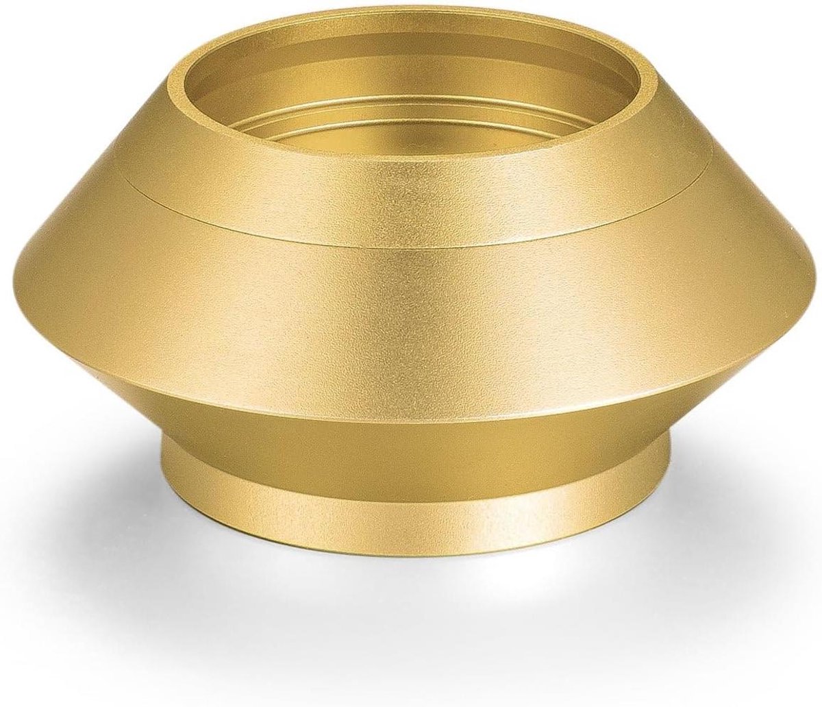 Mini Urn Waxinelichtje - Gedenk Urn Houdertje - As Bewaren - Waxinelicht Houder - 100 ml - Goudkleurig
