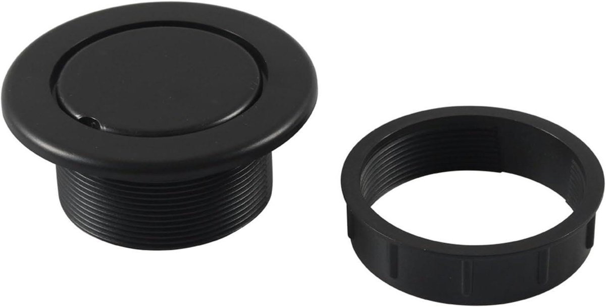 Parasolgat Afdekking - Tafeladapter Stabilisator - Terrastafel Gebruik - Nauwkeurige Pasvorm - 50-52 mm Gat - Zwart