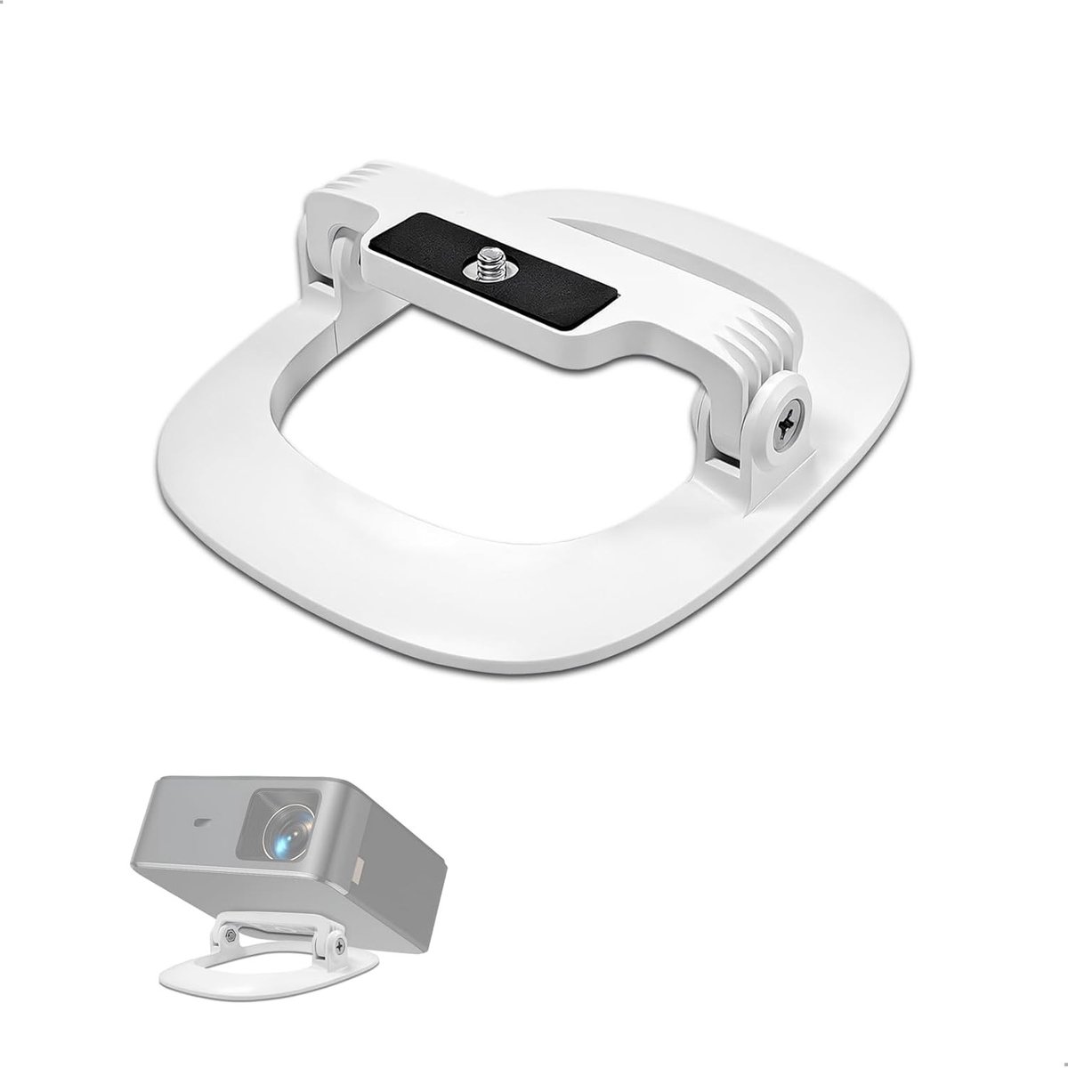 Verstelbare Mini Projector Houder voor Thuisbioscoop en Kantoor, Multidirectioneel met 1/4 Draad voor de meeste Projectoren