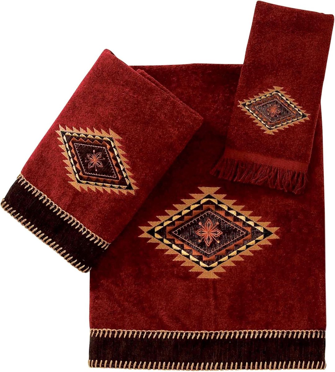 Handdoeken set 3-delig - zacht katoen - absorberend - perfect voor dagelijks gebruik - SnelShoppen