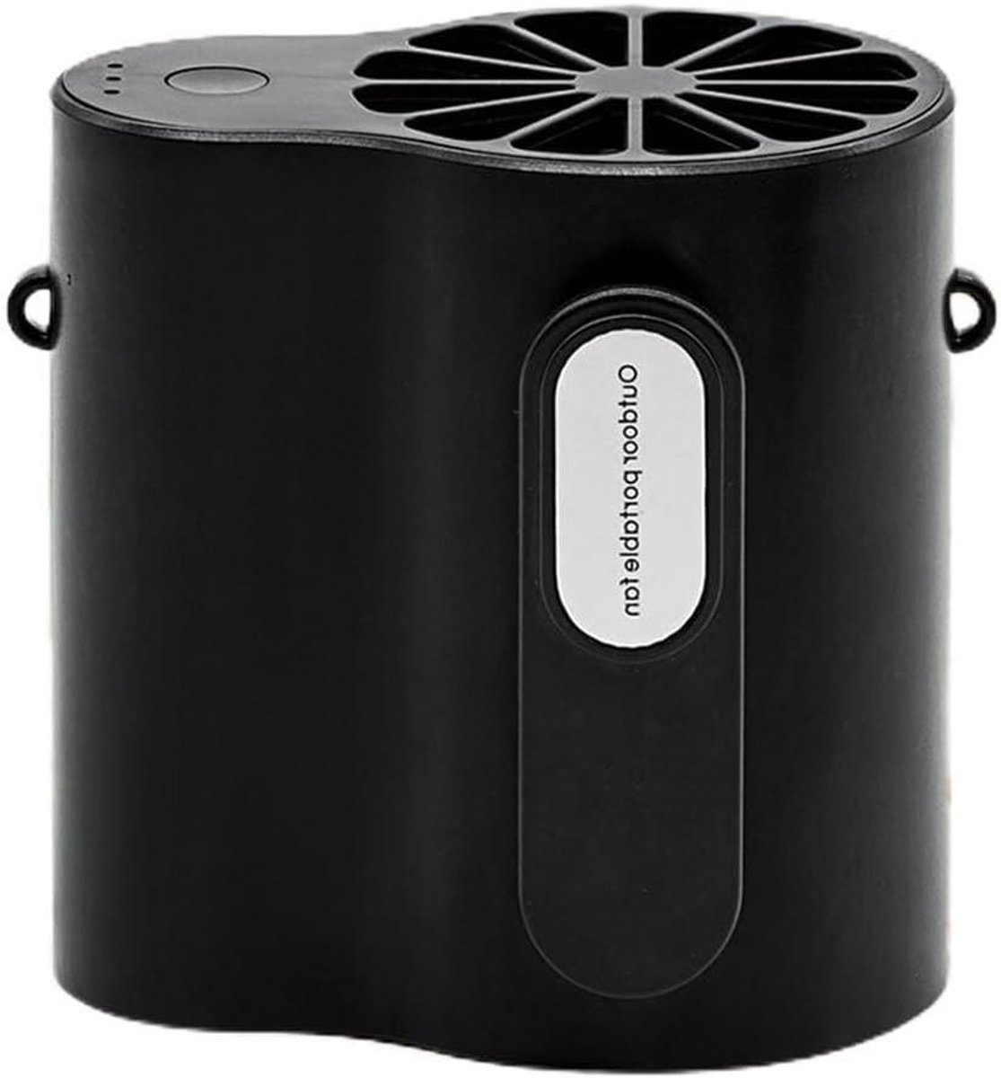 Draagbare Heupventilator - Persoonlijke Ventilator - Koeling Buiten - Met Nachtlampje - 98 mm - Wit