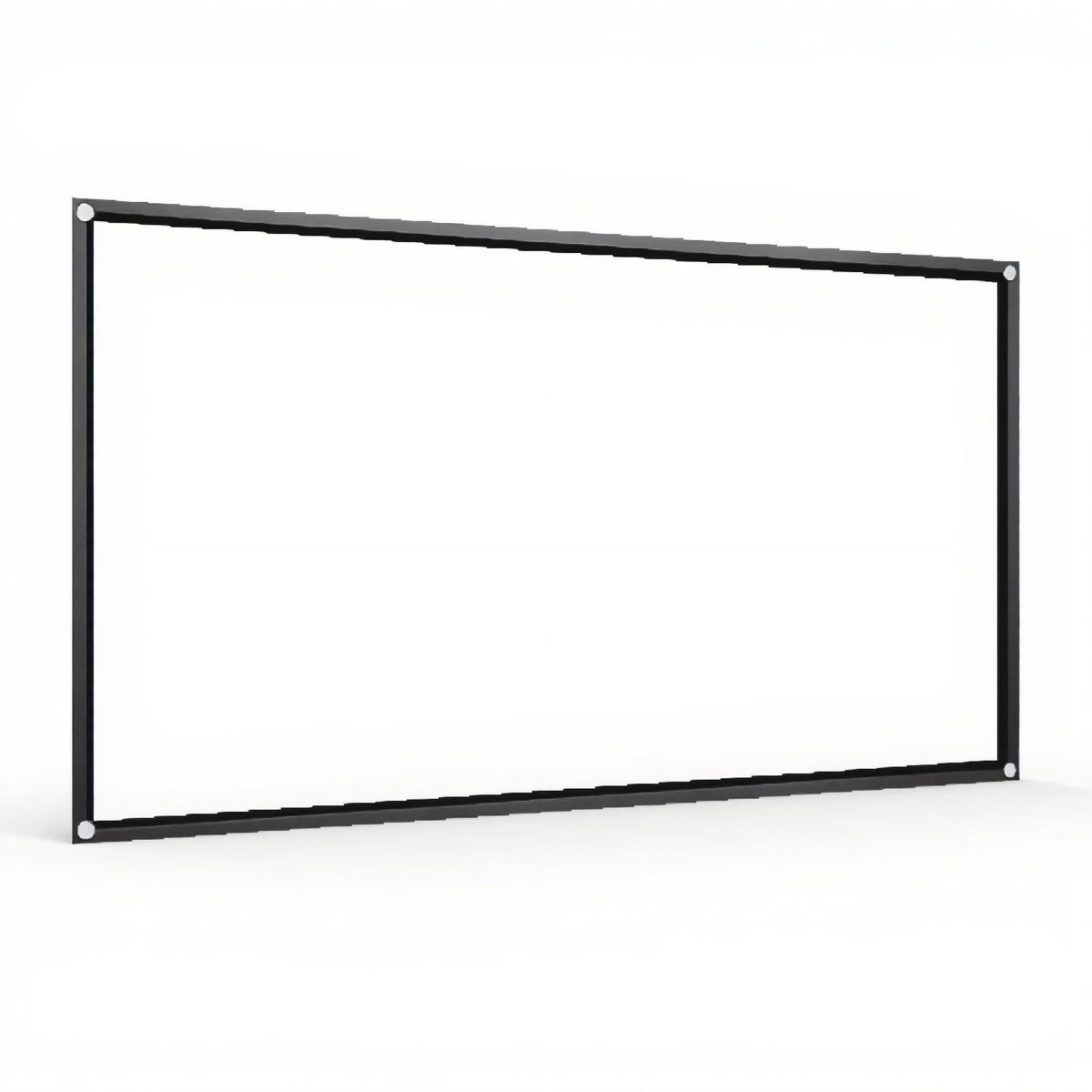 Dailygoods - Portable Projector Screen - Opvouwbaar 60 inch - Draagbaar en lichtgewicht - Voor buitengebruik - Ideaal voor filmavonden - Geschikt voor...