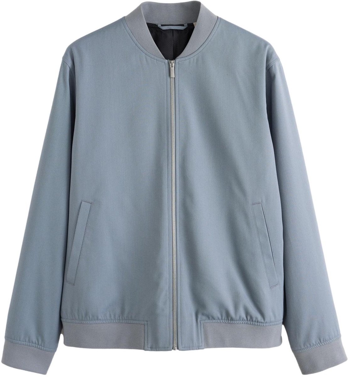 Next - Heren - Net bomberjack me standaard pasvorm - Blauw