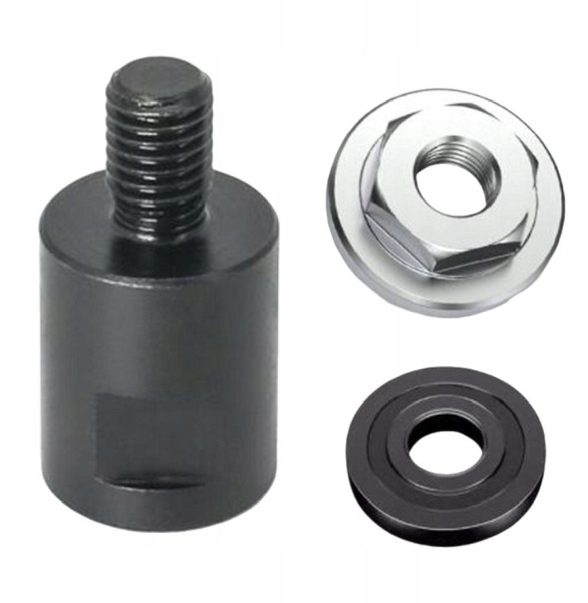 —(a)—Converteradapter, converterschroefGeschikt voor eenvoudige installatie, staal M14 rpm