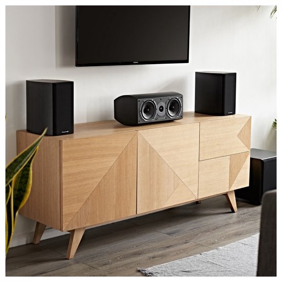 Wharfedale Diamond 9.1 Bookshelf Speakers (Pair), Black — afbeelding 2