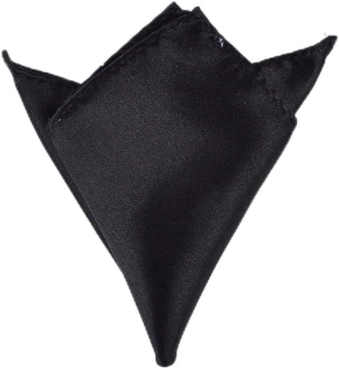 Luxe zakdoek heren - Pochet vierkant - Zakelijk accent - Zachte polyester stof - 22 x 22 cm - Effens
