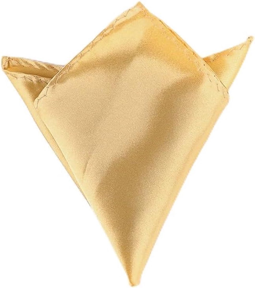 Zakdoeken Heren - Herensjaaltjes Pocket Squares - Zakelijk Gebruik - Zachte Polyester Stof - 22x22cm - Wit Zwart Rood