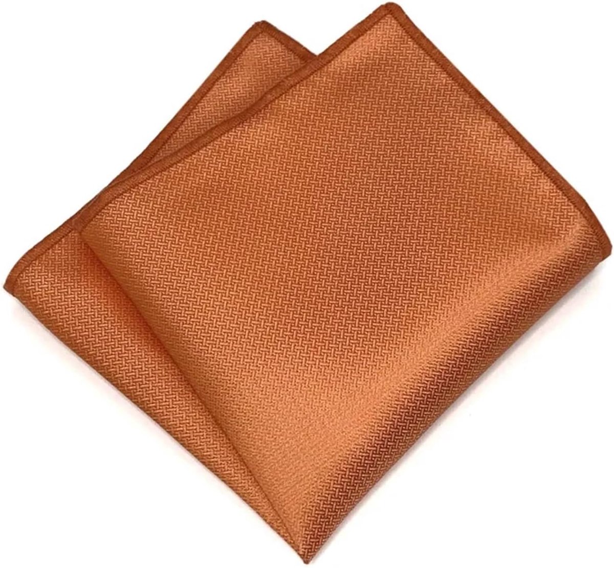 Herzakdoek - Formele zakdoek - Accessoire dragen - Effen met patroon - 25x25 CM - Zwart
