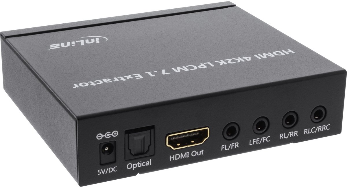 Image of InLine 4K2K HDMI naar 7.1 kanaals audio extractor