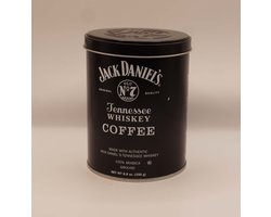 Jack Daniel's koffie bus met koffie - koffie van Jack Daniel's - Koffie bus 250 gram van Jack Daniel's Tennessee Whiskey - keuken licentie artikelen Jack Daniel's