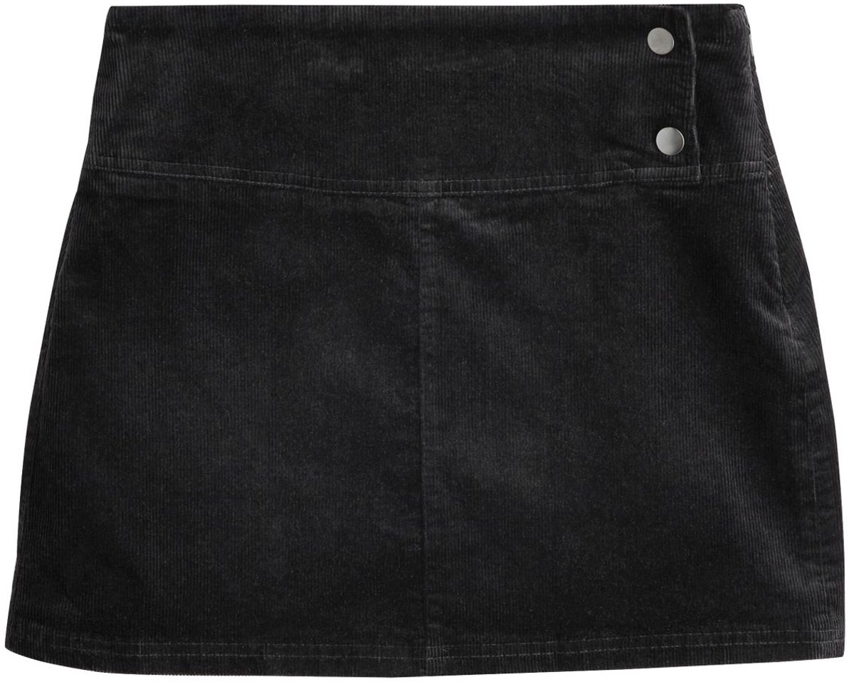 Next - Dames - Corduroy minirok - Zwart