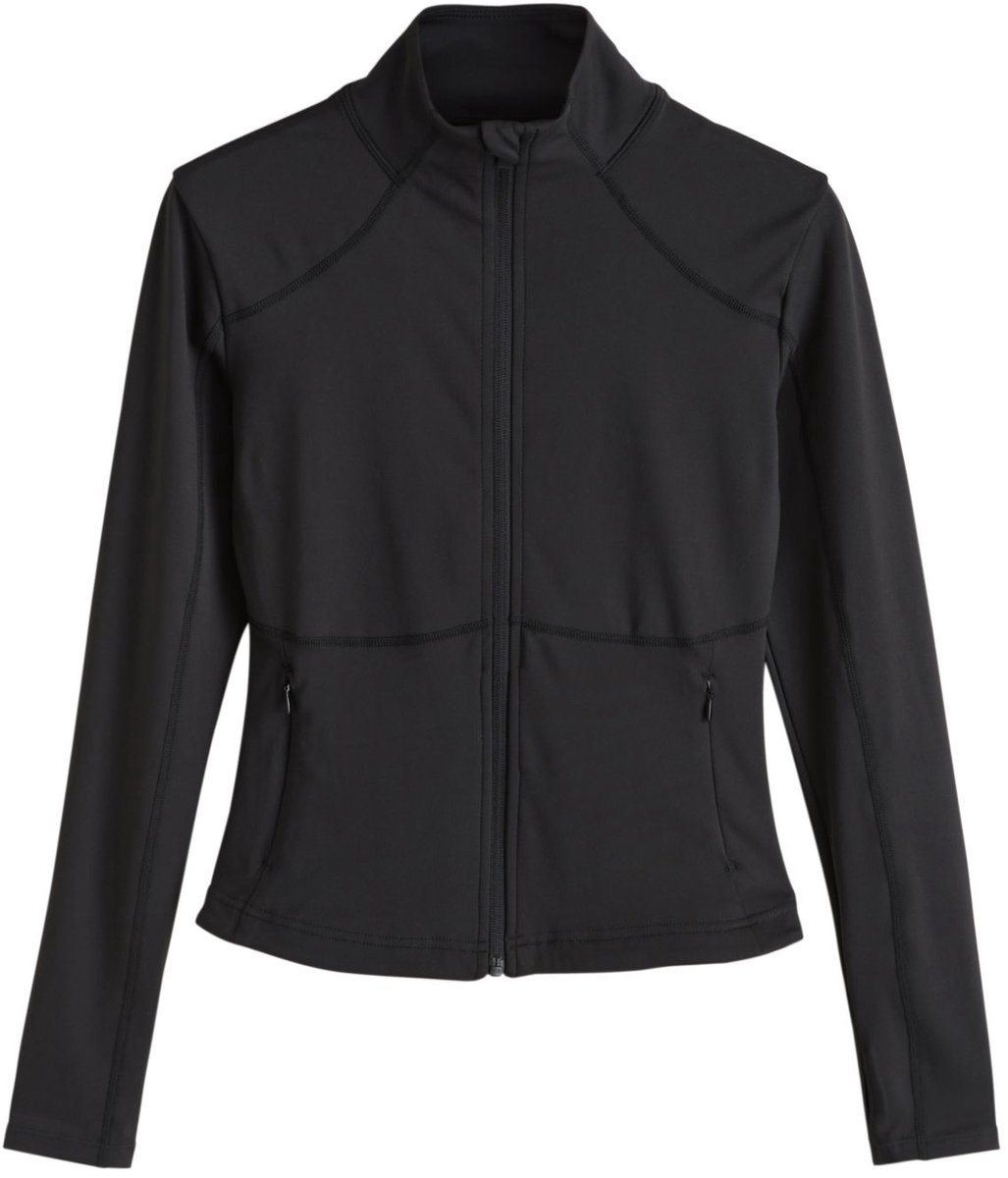 Next - Dames - Active Balance jack met rits - Zwart