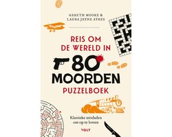 Reis om de wereld in 80 moorden puzzelboek