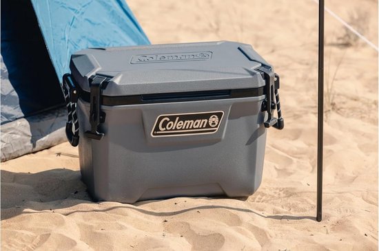 Koelbox geïsoleerd grote camping koelbox lekvrij met handgrepen, draagbaar, 52 liter inhoud, houdt ijs dagenlang koud van Koelbox. — afbeelding 2
