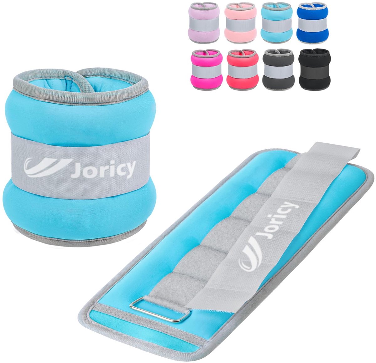 SnelShoppen - Gewichtmanchetten voor Voet en Arm - Gewichten voor Benen en Armen 6 kg - 1 Paar - Ideaal voor Fitness, Hardlopen en Joggen - Duurzaam e