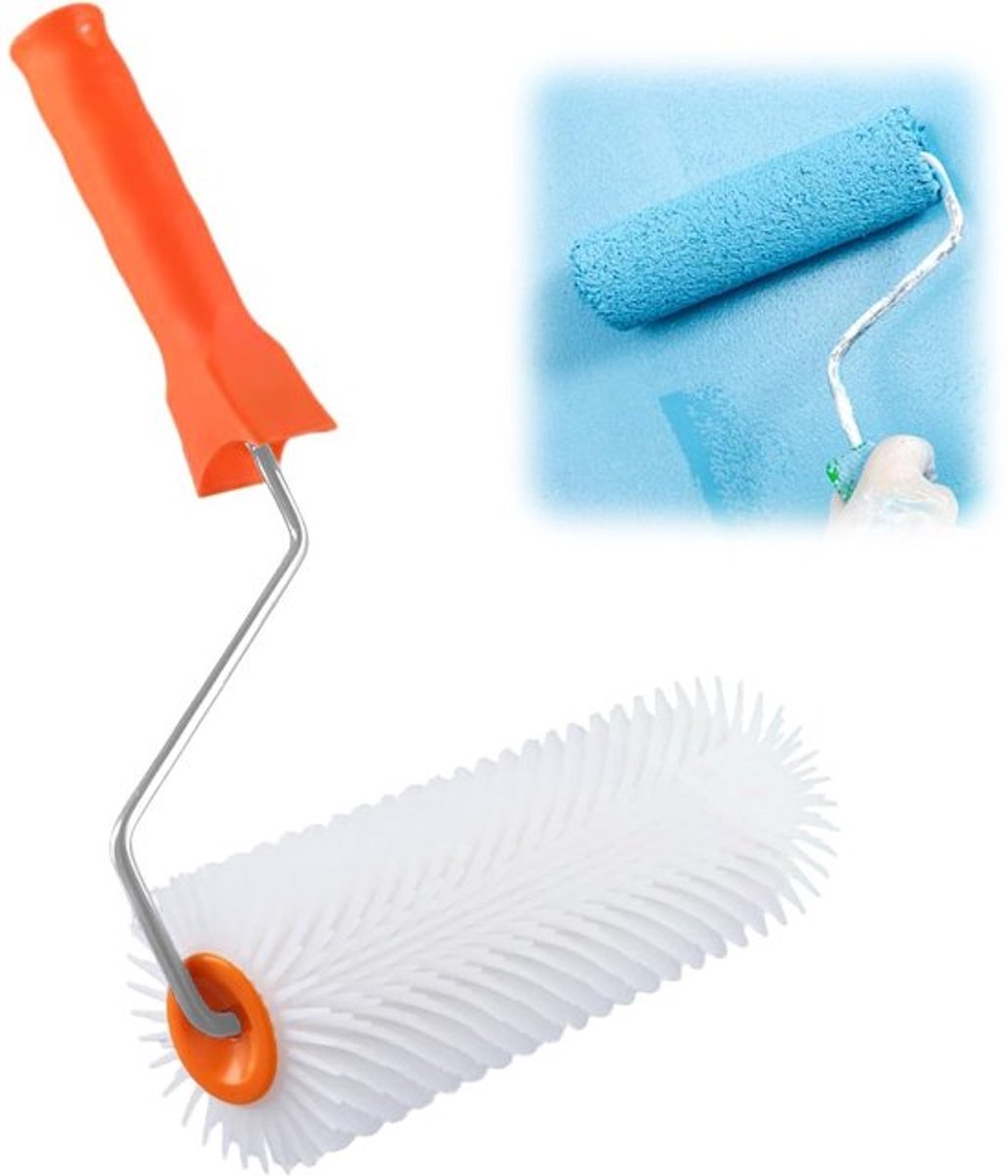 Venting roller - Ventroller - Professionele applicatie - 23 cm - Prikkelroller - Voor egalisatie van vloeren - 30 mm