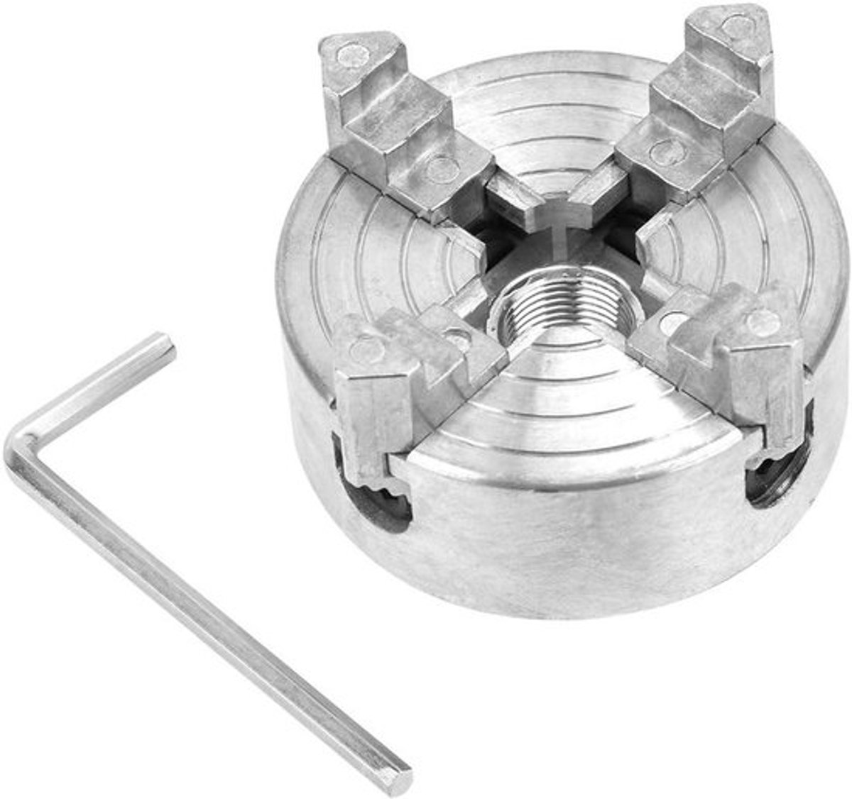 Cymbaal-linerset voor draaibanken, zelfcentrerende chuck, 12-65 mm buitendiameter en 1,8-56 mm binnendiameter, precisie en stabiliteit