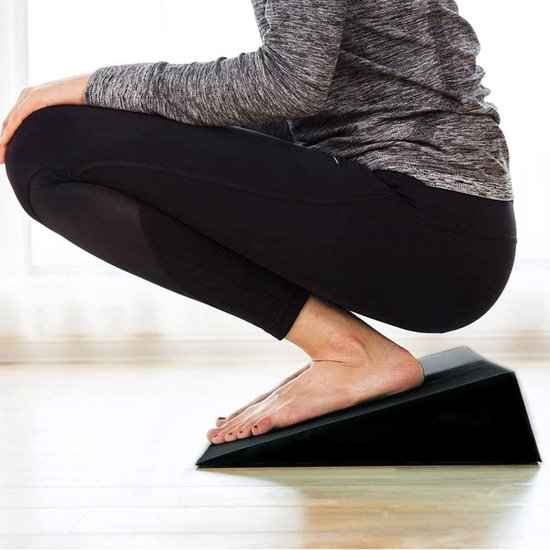 2-delige Yoga Blokken Wedge voor Verbetering van Kracht en Flexibiliteit, Verstelbare Squat Hellingen voor Yoga en Fitness — afbeelding 3