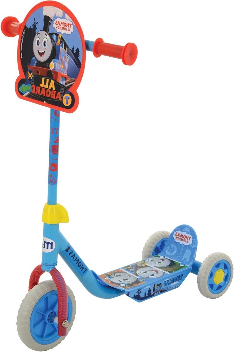 Driewiel Step - Kinderscooter - Buiten Spelen - Karakter Thema - Verstelbaar - Meerkleurig