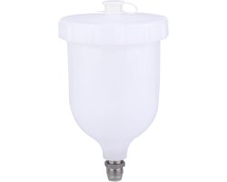 600ml Gravity Feed Spray Gun Pot - Vervangende Verf Cup voor D-Evilbiss en T-Ekna Spuitpistolen, Ideaal voor Precisieverf en Autolak