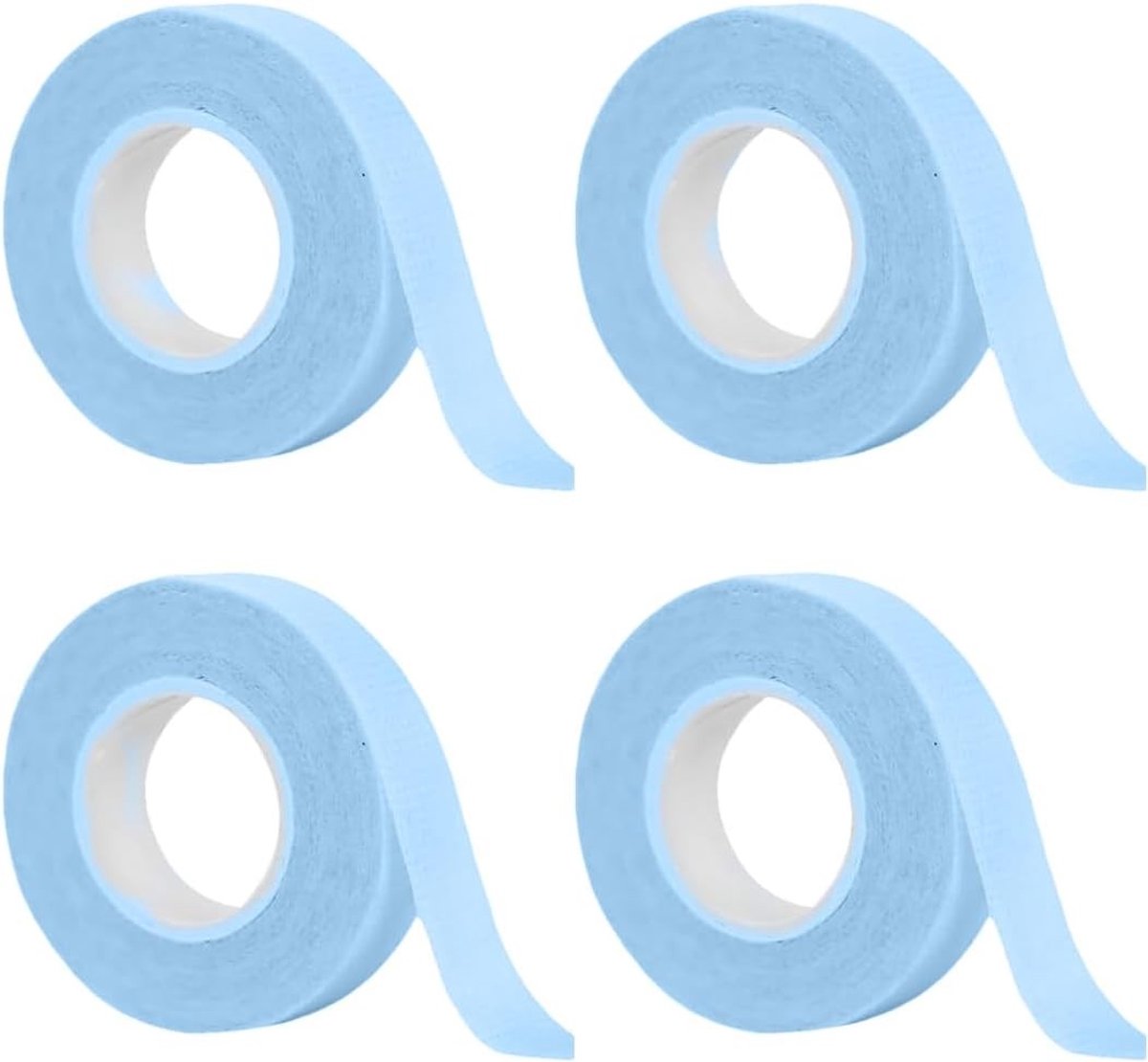Zelfklevende huidvriendelijke micropore tape voor wondverzorging, sport en wimperextensions - Ademend en flexibel (1,2 cm x 9,14 m)
