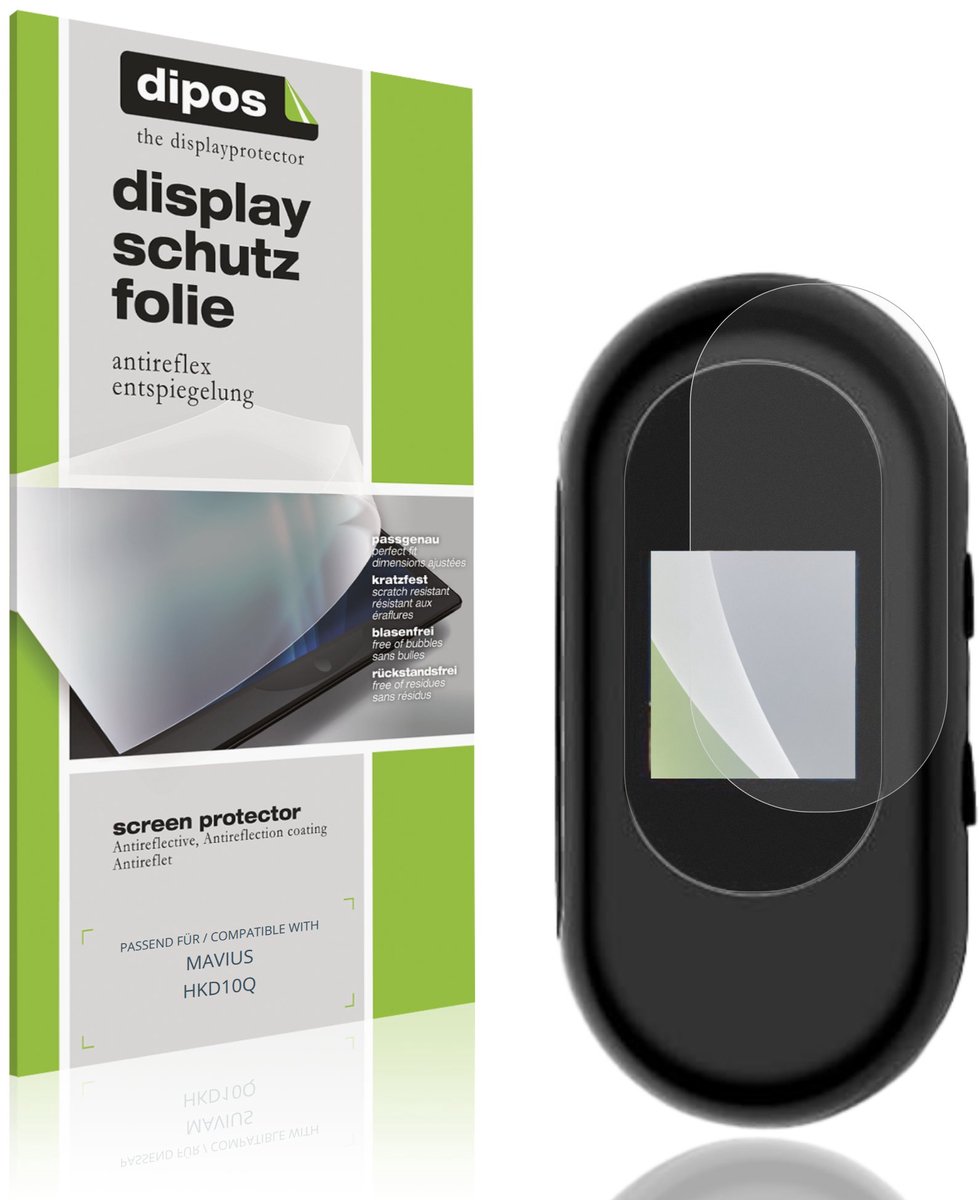 dipos – 4x Matte Beschermfolie geschikt voor MAVIUS HKD10Q | Krasbestendige & antireflecterende Screenprotector Ultra-Thin