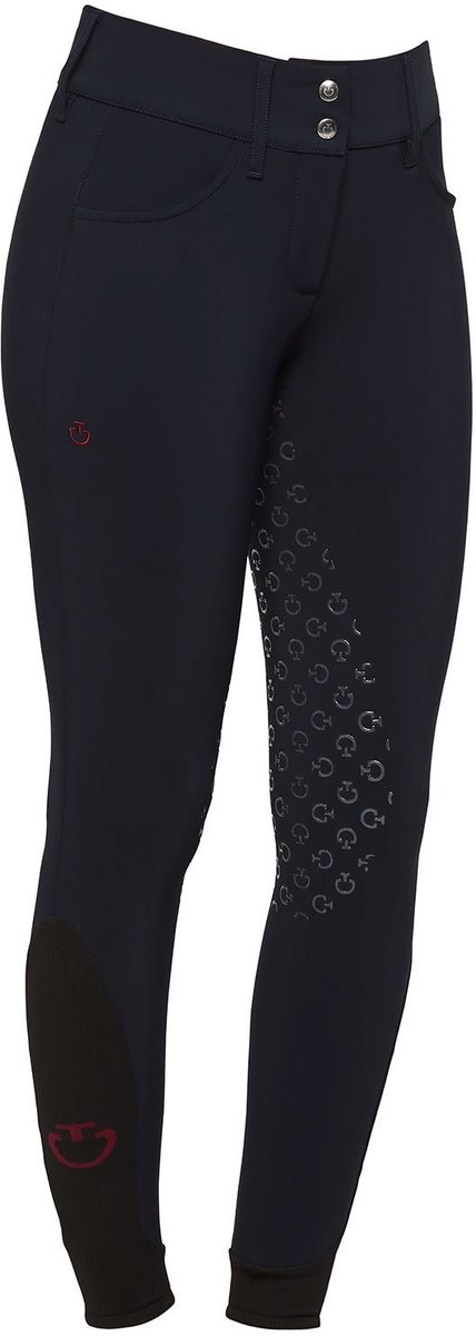 Cavalleria Toscana Dames American Full Grip Classic Hoge Taille Rijbroek M Navy