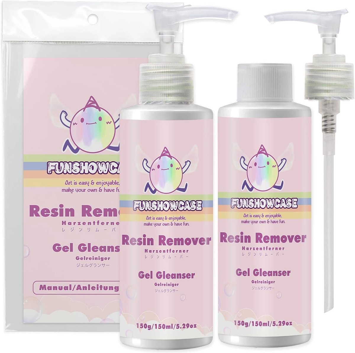 Epoxy Verwijderaar en Reinigingsset met Navulling - 300ml voor Hars en Kunststoffen