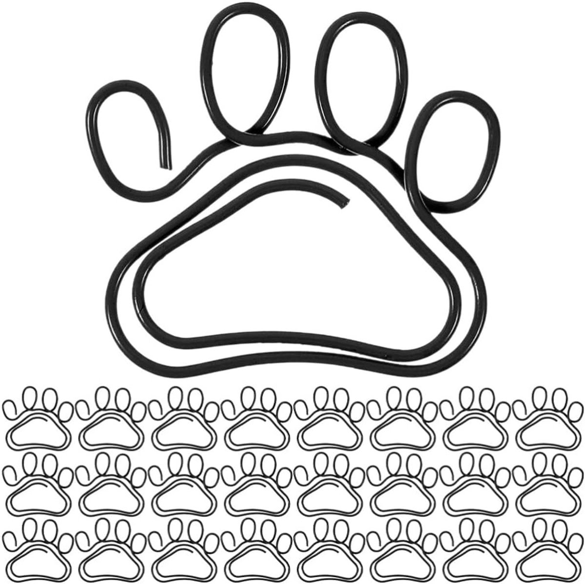 50 Stuks Schattige Hondenvormige Mini Paper Clips voor Journaling, Scrapbooking en Kantoorbenodigdheden