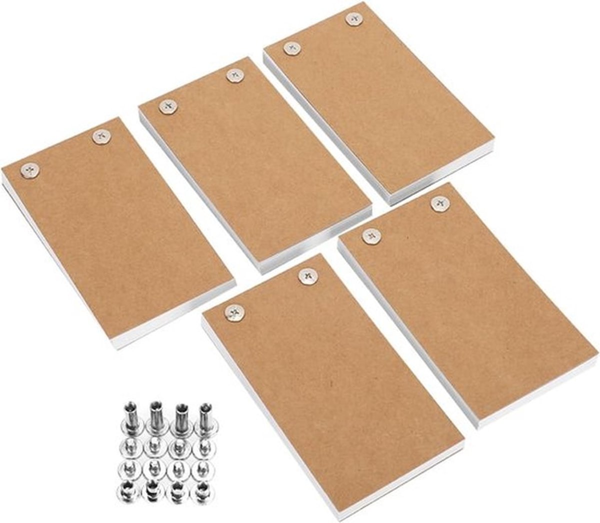 Flipbook-kit - LED - 5 stuks - animatiestory flipbooks - kalligrafiebenodigdheden