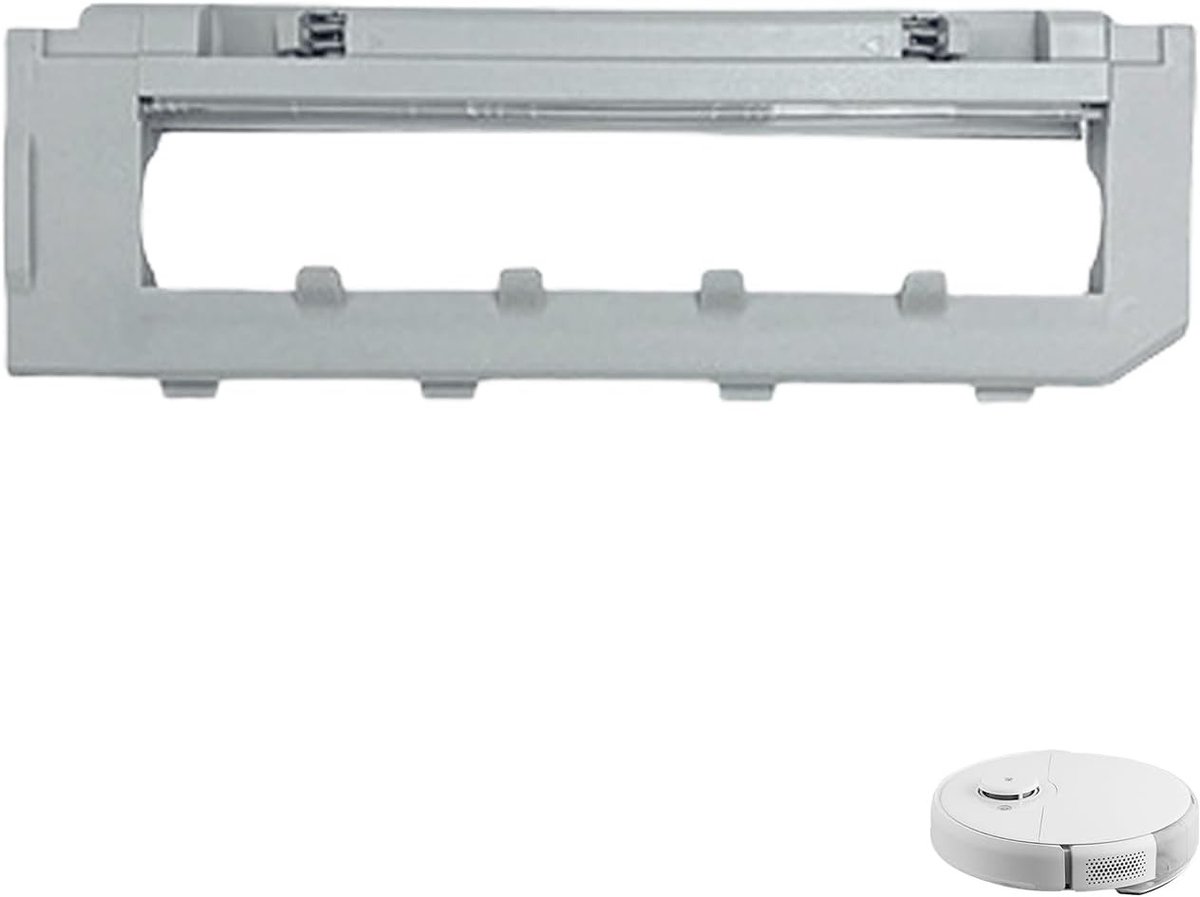Achterste Hoofdborstel Bescherming, Accessoires voor Stofzuigers, Vervangende Onderdelen voor Roborock Modellen, Duurzaam Plastic en Eenvoudige Installatie