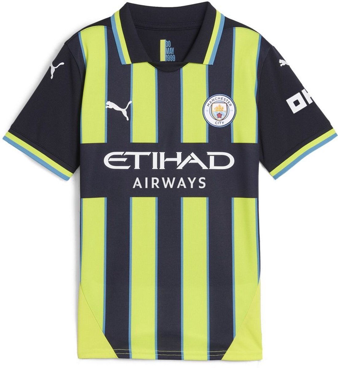 Puma Kinder MCFC Uitrsuit Replica Jr 775089 Marineblauw