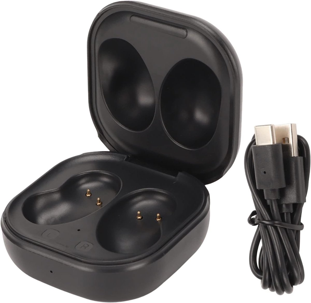 Draadloze Oplaadcase voor Galaxy Buds Live - Volledige Bescherming, LED Indicator, Ideaal voor Reizen en Opslag