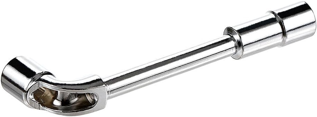 L-vormige dubbele pijpsleutel van 19 mm voor algemeen onderhoud, fietsreparaties en autobezit