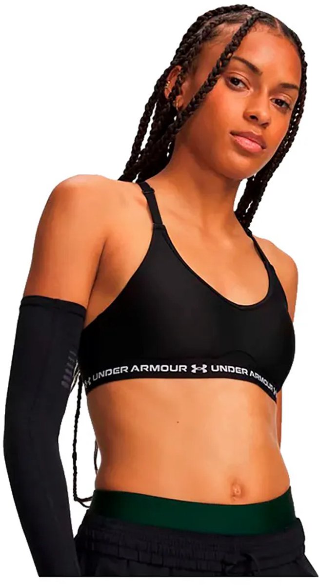 Under Armour Crossback Low Strappy Sportbeha Met Lage Impact Zwart XS Vrouw