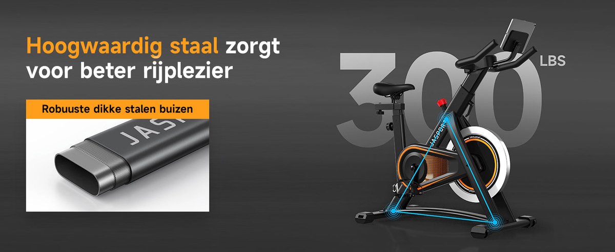 JASPORT A3 Slimme Spinningfiets thumbnail 2
