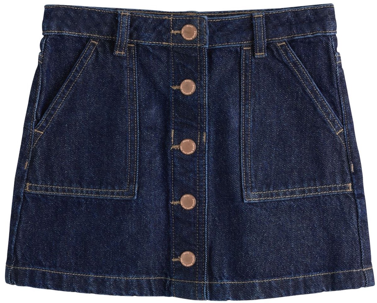 Next - Meisjes - Rok met knopen voorkant - Blauw