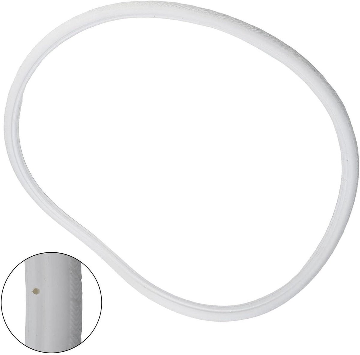 Solide Fietsband - Vaste Band Touring - Stadsverkeer - Lichtgewicht Punctieproof - 700x23C - Zwart