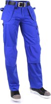 KREB Workwear Pantalon de travail Edwin Homme - Bleu Cobalt - Taille 46