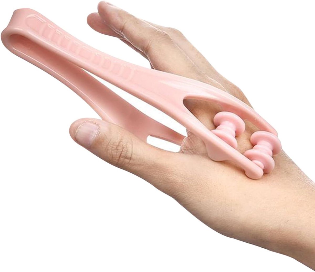 Handmassageapparaat - Rolmassage tool - Spierontspanning Handen - Intelligente drukcontrole - 14.5 cm - Blauw