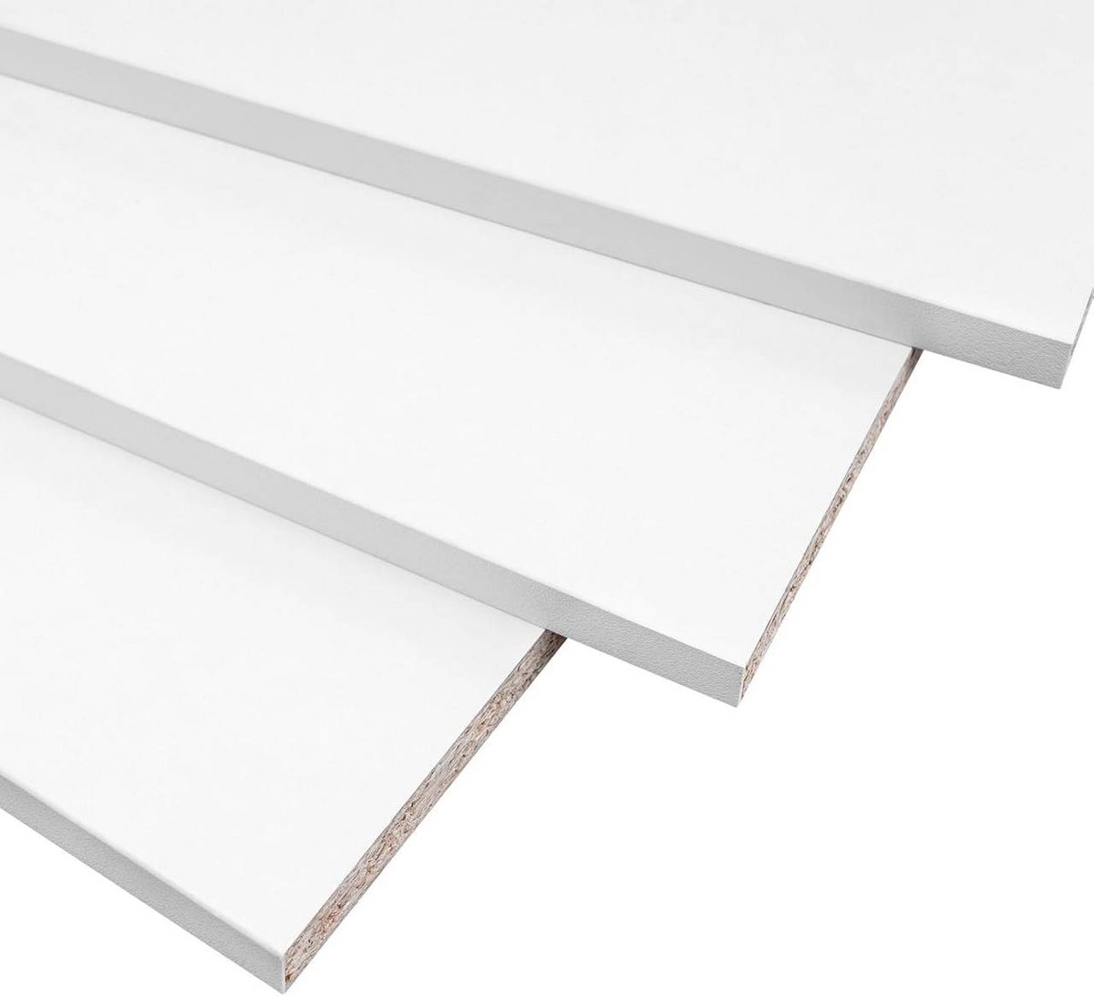 SureDeal® - Boekenkast - Etages - Vakken - Staande plank - Gemaakt houtmateriaal - Wit - 71x29x141 cm
