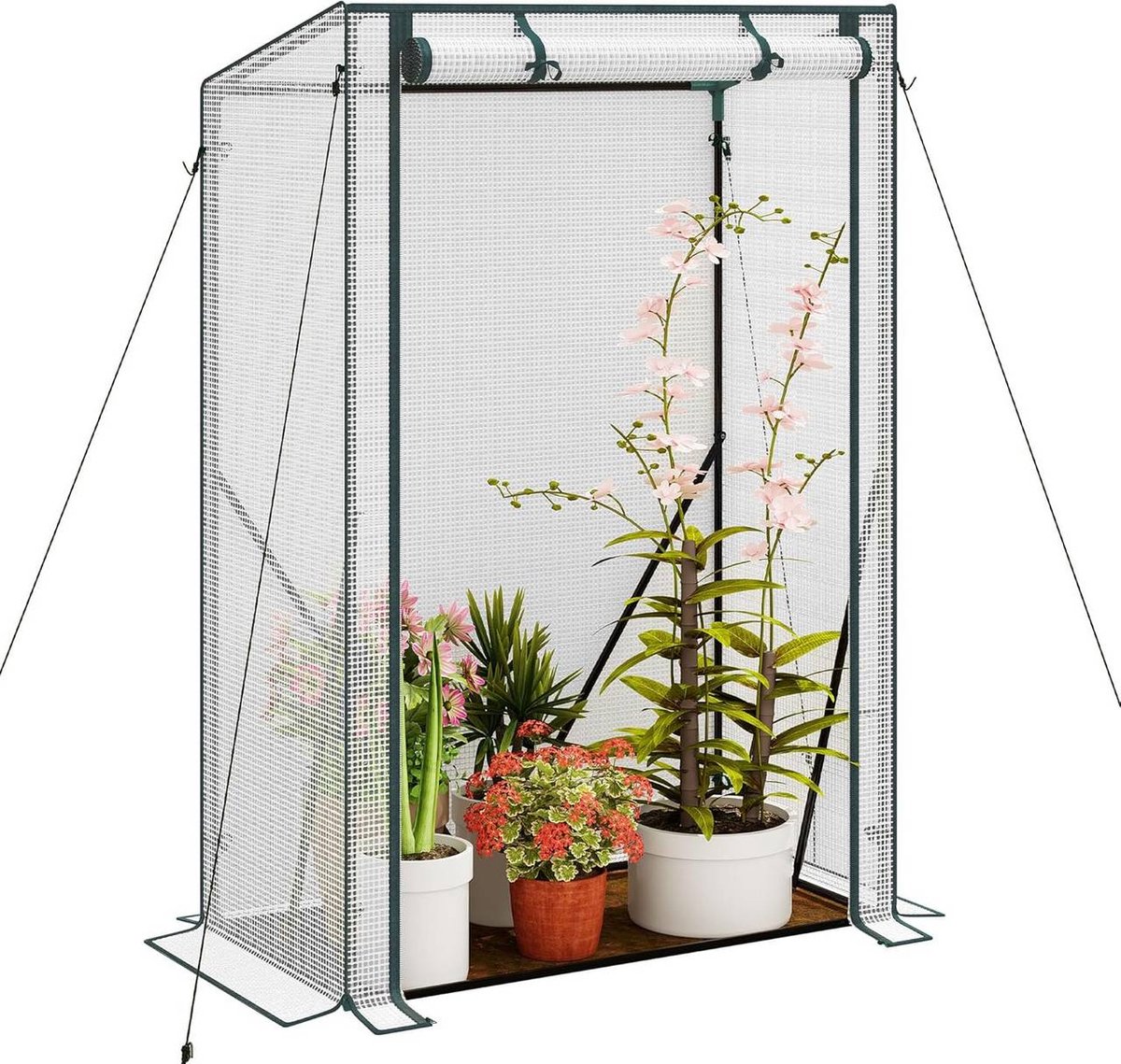 SureDeal® - foliekas - Kas gaaszeil - 100x50x150 cm - Wit