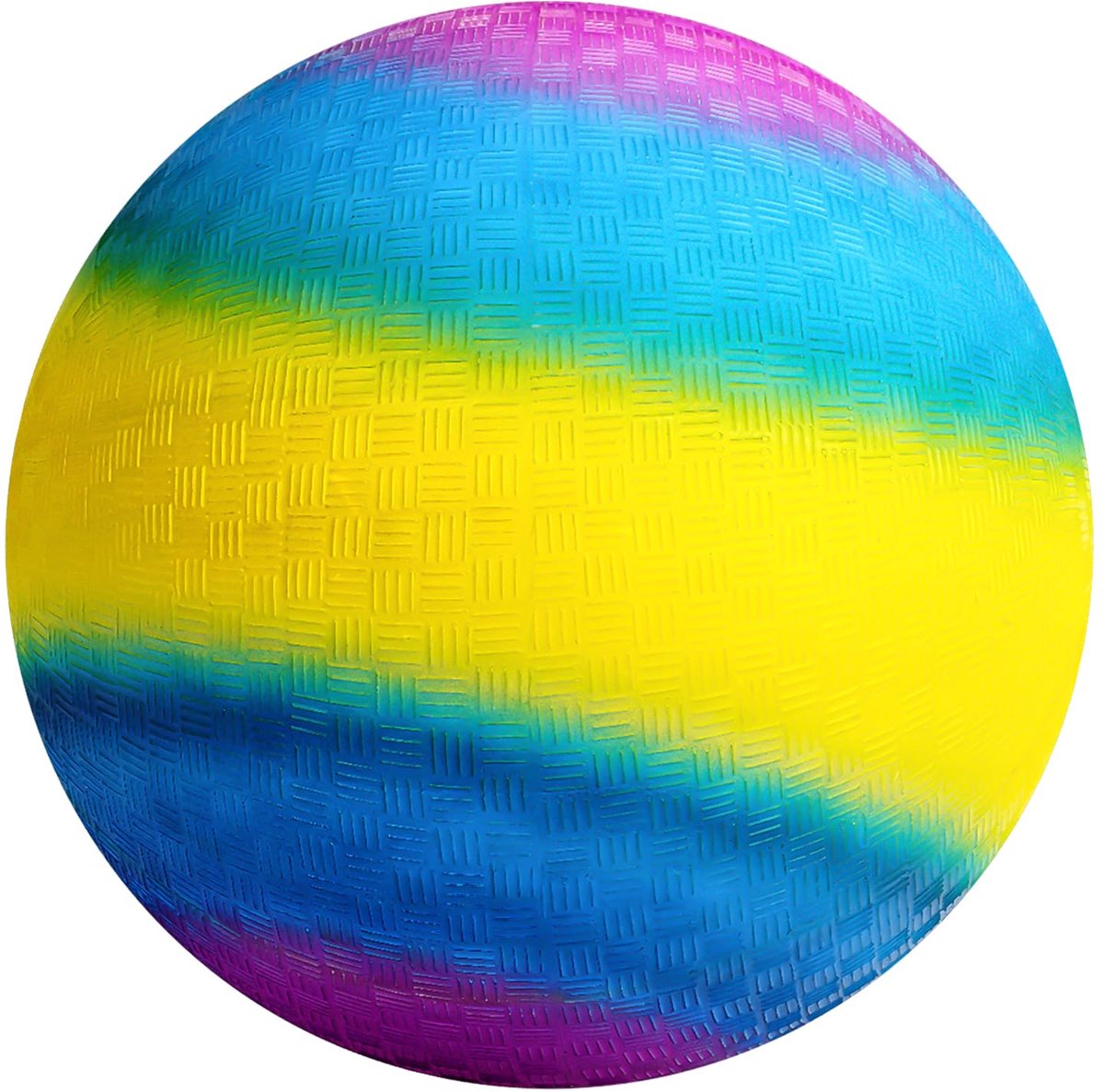 Regenboog speelbal, PVC springbal, springbal, kinderspeelbal, voor binnen- en buitenactiviteiten, kinderspeelbal, waterbal, strandballen, maanbal