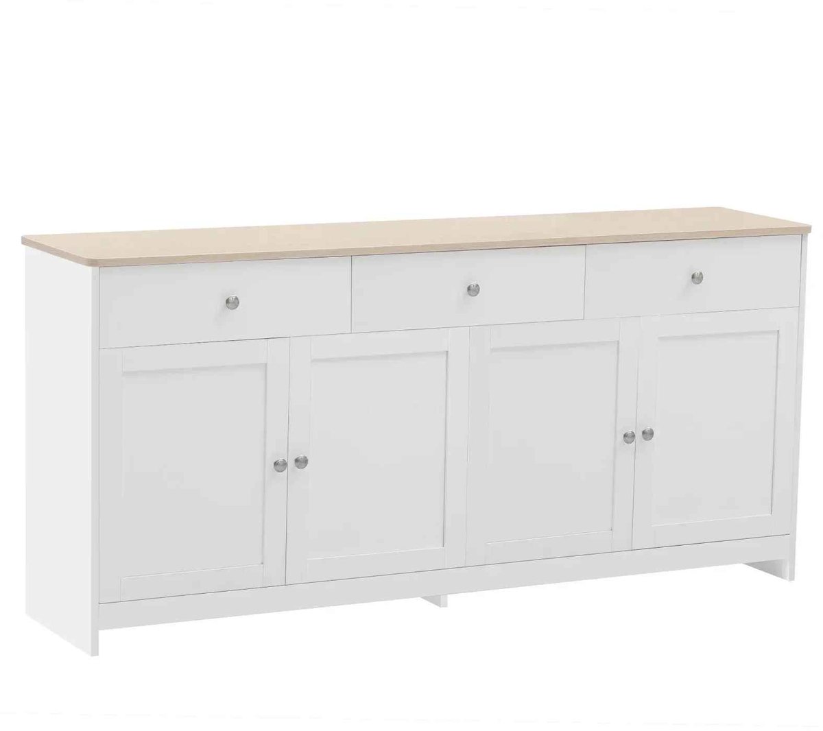 CORE Glazen Vitrinekast - Hoge Boekenkast met 4 Glazen Planken en 1 Deur - Vrijstaande Curio Displaykast - Elegante Opbergkast voor Decoratie, Boeken, Servies en Verzamelingen - Modern Design met Transparante Glasdeuren - 160x37x75cm - Wit
