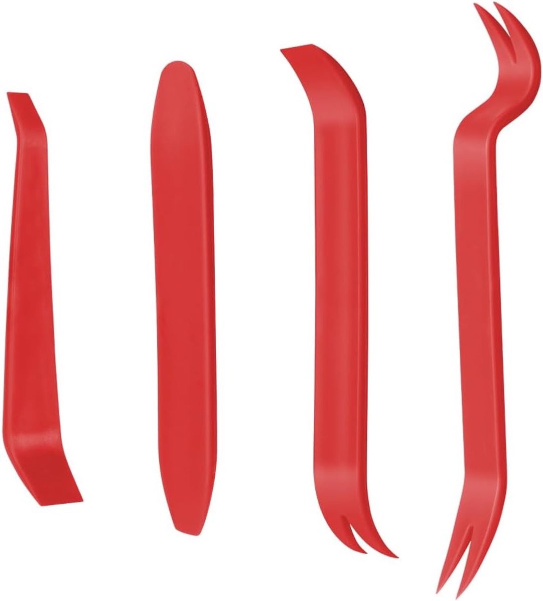 flintronic 3PC Auto Sierlijstwiggen, Hefboomgereedschap Auto Set, Demontage Gereedschap Interieur Bekleding, Deurbekledingsgereedschap voor Voertuigbekleding Reparatie Sierlijsten Wig Clip