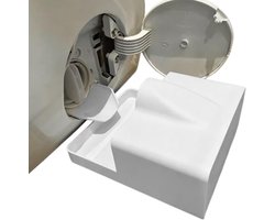 Lekbak Wasmachine - 2-Delige Set - 16cm - Wateropvangbak - Opvangbak - Universele Wasmachine Lekbak - voor het reinigen van filters, het onderhouden van waterpompen en het opvangen van water