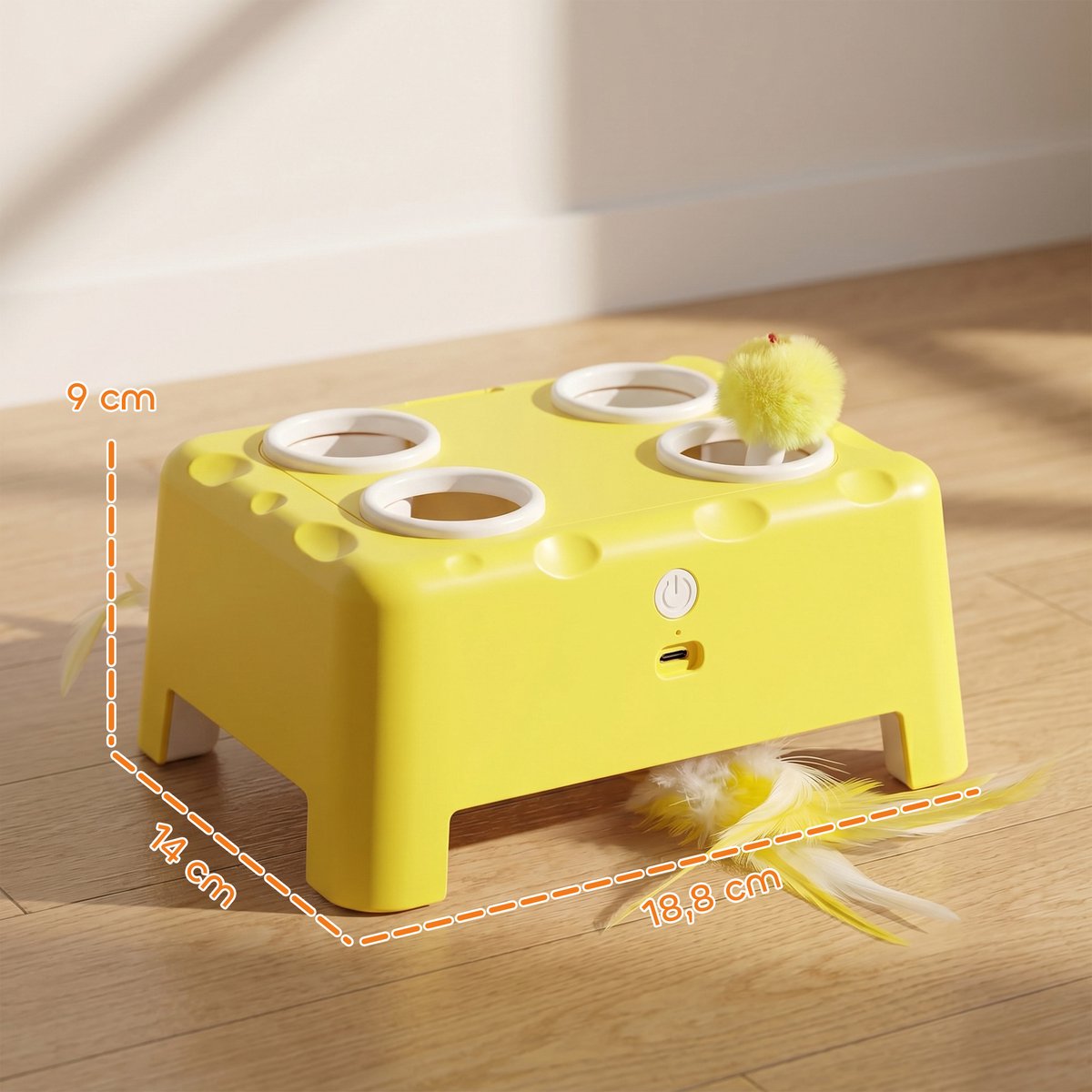 Oplaadbaar Oplaadbaar Interactief Kattenspeelgoed - afbeelding 5