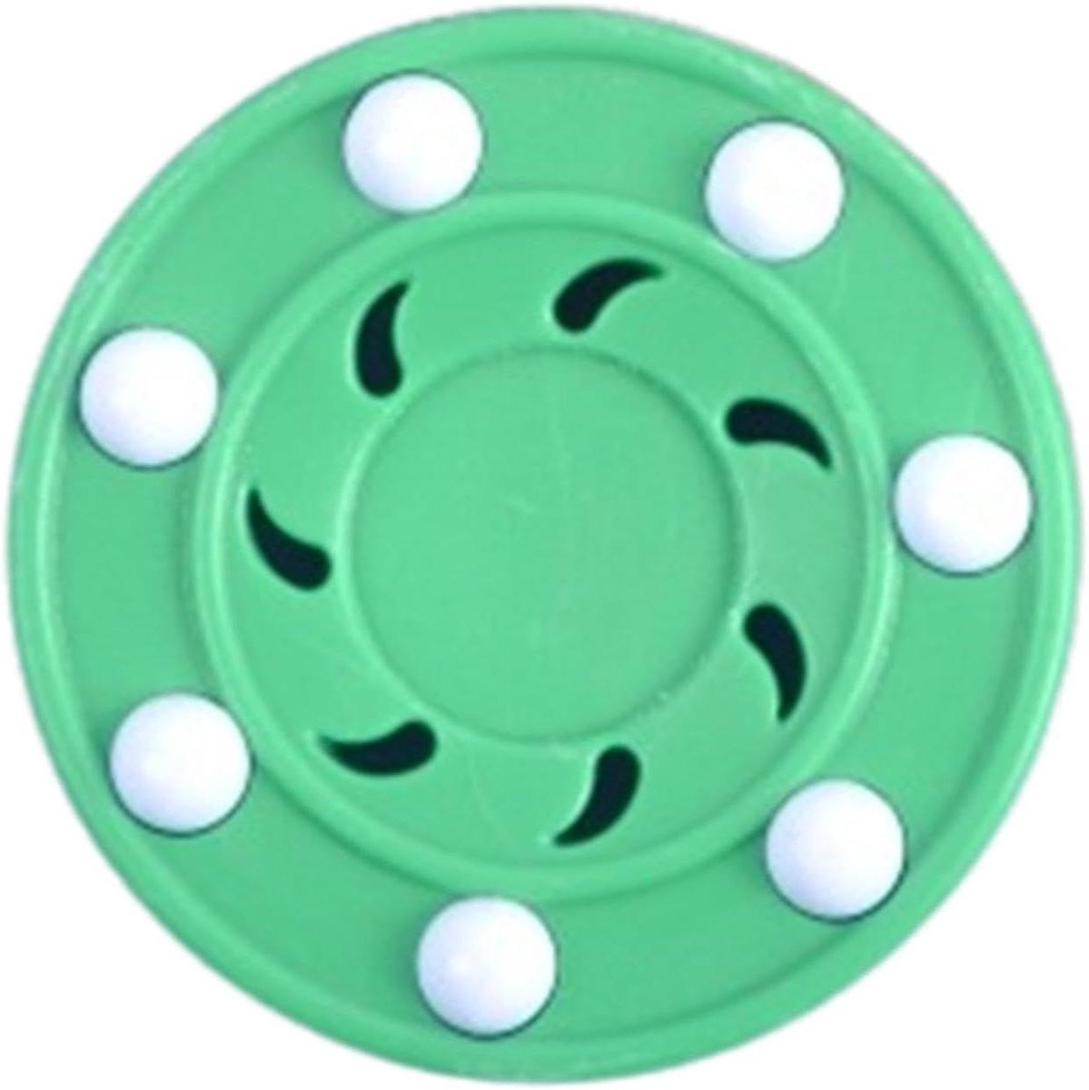 Straat Hockey Puck - Rolhockeybal Oefenbal - Hockey Spelen - Verbeterde Spelconsistentie - 7.5 cm diameter - Willekeurige Kleur
