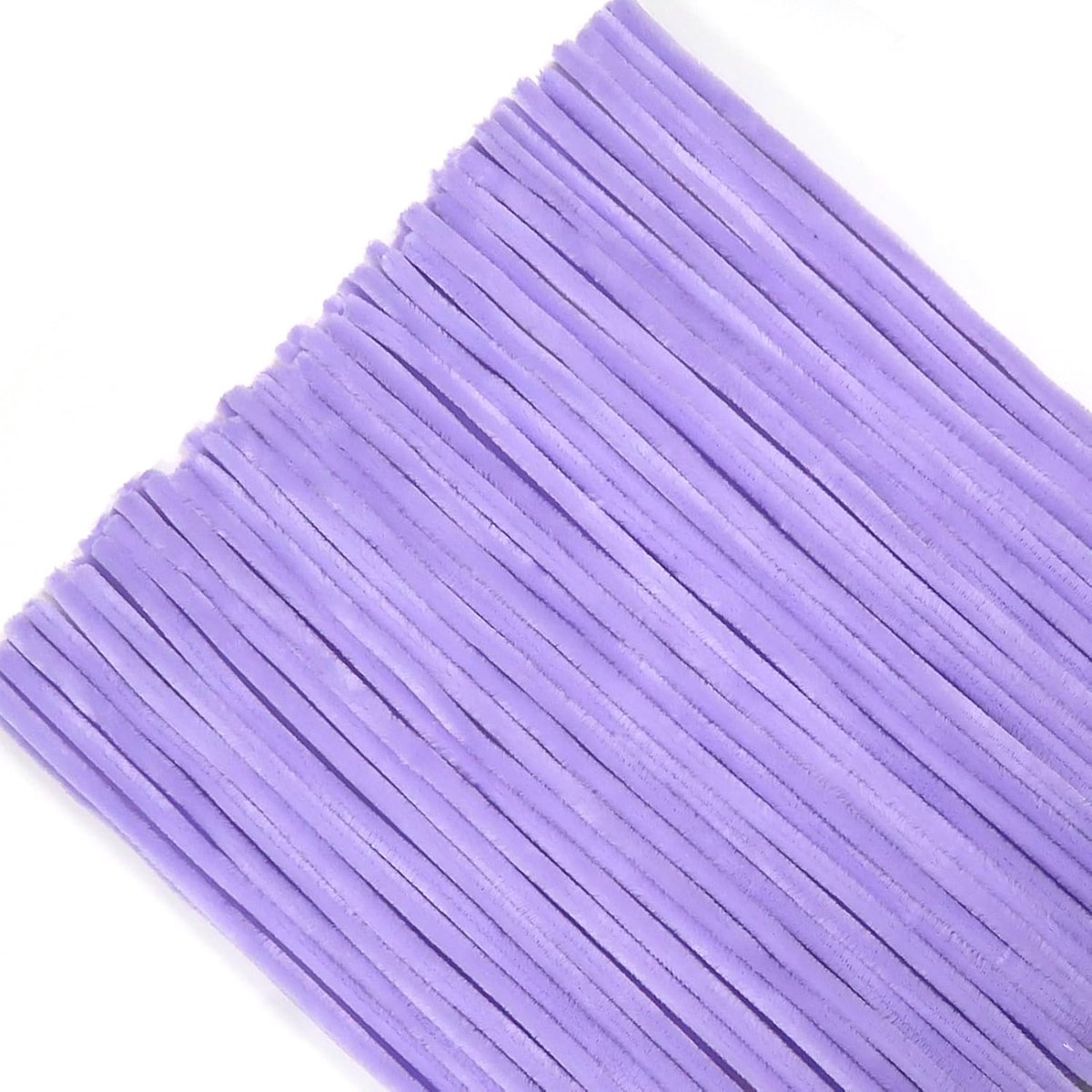 200 stuks Pijpenragers Lichtpaars Chenilledraad Pijpenragers om te Knutselen 30 cm Buigpluche Knutseldraad voor doe-het-zelf Decoratief Handwerk