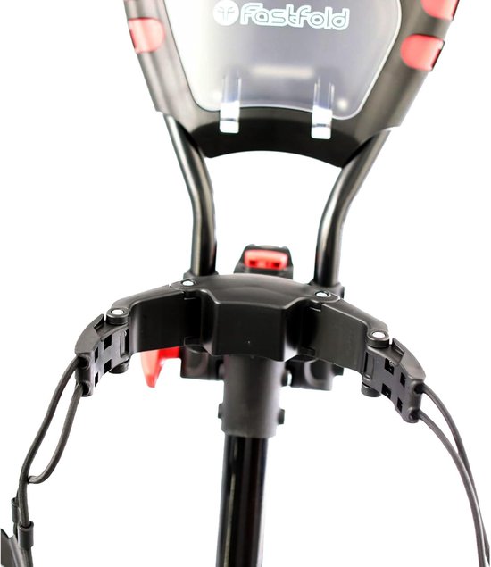 Golfkar - Golftrolley - Golfen - Lichtgewicht - 4 wielen - Zwart — afbeelding 2